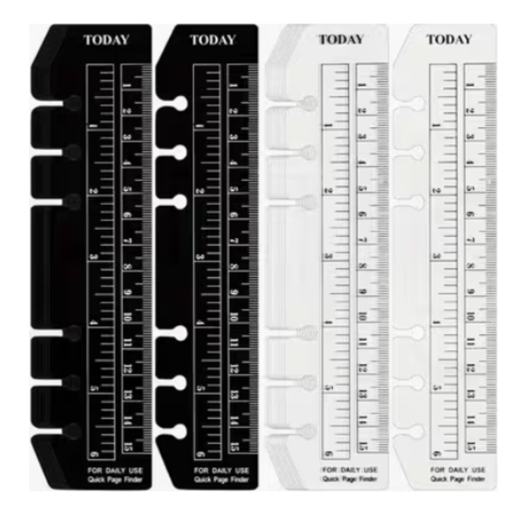 Black and White Page Finder Rulers